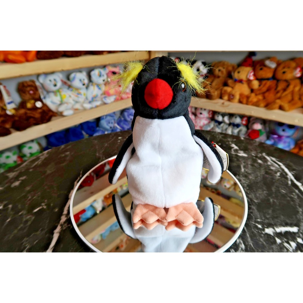TY Beanie Baby - Frigid the Penguin | Tush Tag Issues | Vintage | Rare